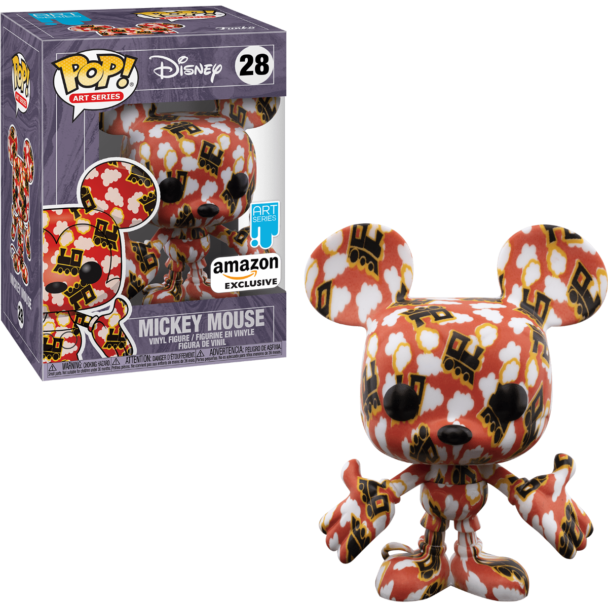 Funko Pop! Art Series: Disney's Mickey Mouse Train (Amazon Exclusive) (No Hard Stack)