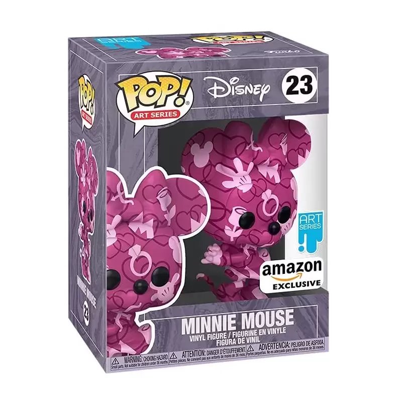 Funko Pop! Art Series: Disney's Minnie Mouse (Amazon Exclusive) (No Hard Stack)