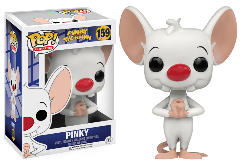 Funko Pop! Animation: Pinky and The Brain: Pinky (Box Imperfection) - Shak's Pop Shop