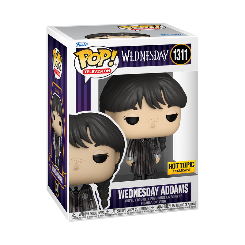 Television: Wednesday: Wednesday Addams (Metallic) (Hot Topic Exclusive)