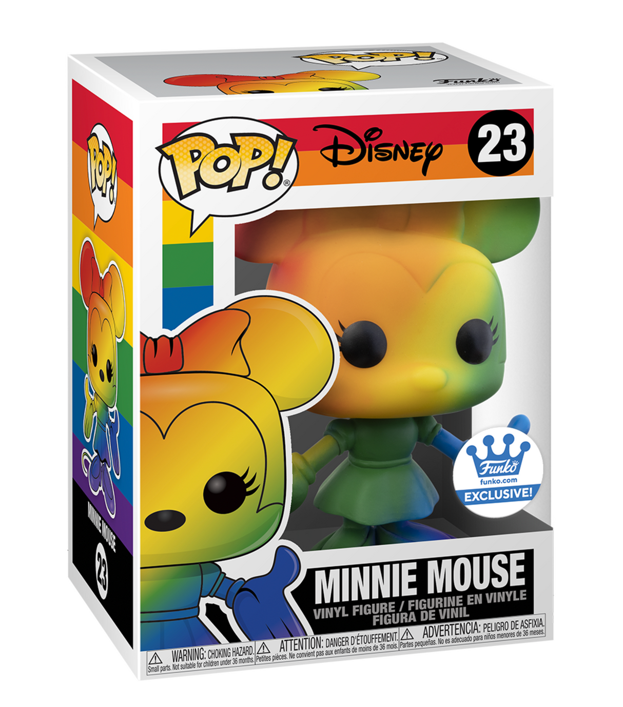 Funko Pop! Disney: Minnie Mouse (Pride) (Funko Shop Exclusive)