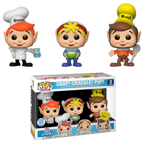 Funko Pop! Ad Icons: Snap! Crackle! Pop! (3-Pack) (Funko Shop Exclusive)
