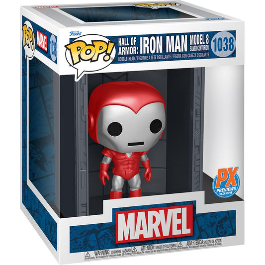 Marvel: Iron Man Hall of Armor: Model 8 Silver Centurion (PX Exclusive)