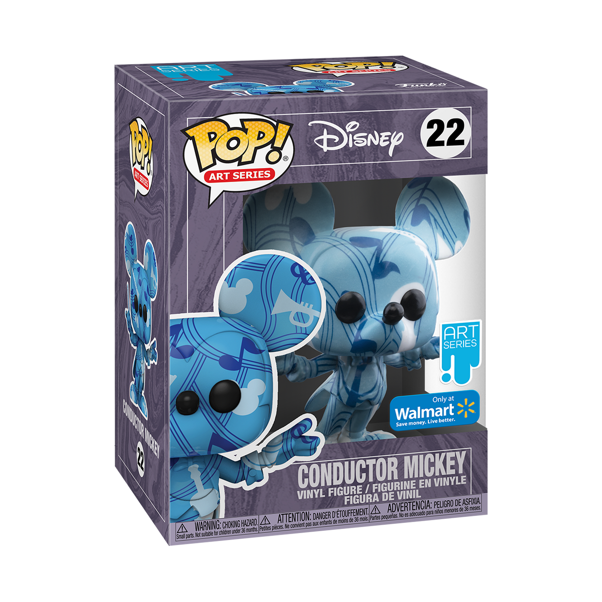 Funko Pop! Art Series: Disney: Conductor Mickey (Walmart Exclusive)