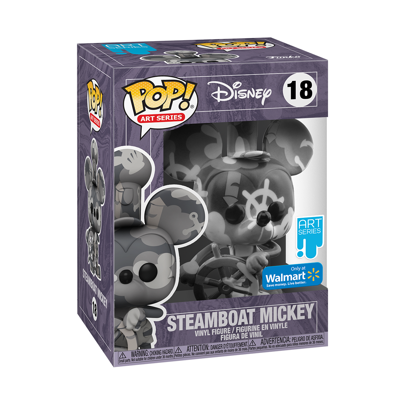 Artist Series: Disney: Steamboat Willie (Walmart Exclusive) (No Hard Stack)