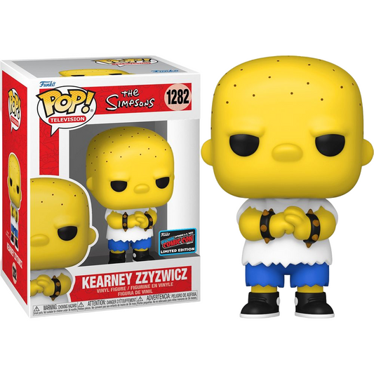 Television: The Simpsons: Kearney Zzzyzwicz (2022 NYCC Con Sticker Exclusive)