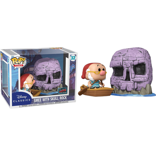 Disney: Town: Peter Pan: Smee With Skull Rock (2022 NYCC Con Sticker) (Box Damage)