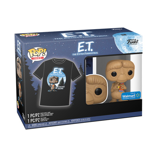 Pop & Tee: Movies: E.T: E.T With Candy (Walmart Exclusive)