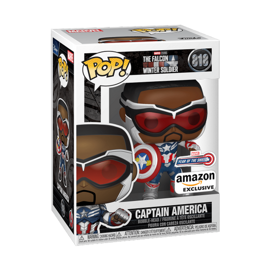 Marvel: Captain America (Sam Wilson) with Shield (Amazon Exclusive)