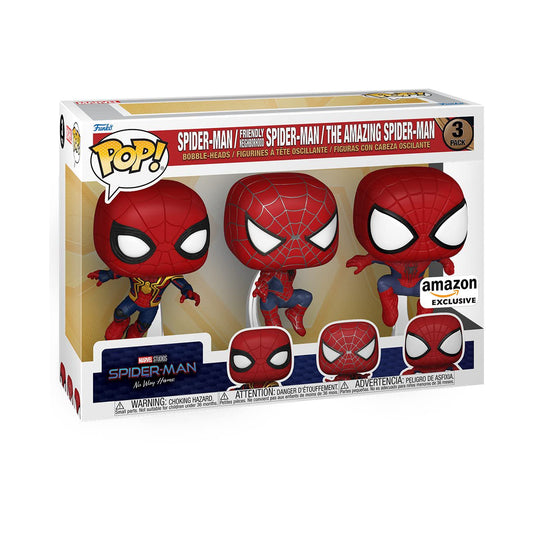 Marvel: Spider-Man No Way Home: Leaping Spider-Man 3 Pack (Amazon Exclusive)