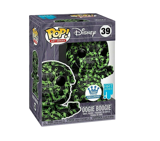 Disney: NBC: Oogie Boogie (Art Series) (Green) (Funko Shop Exclusive)