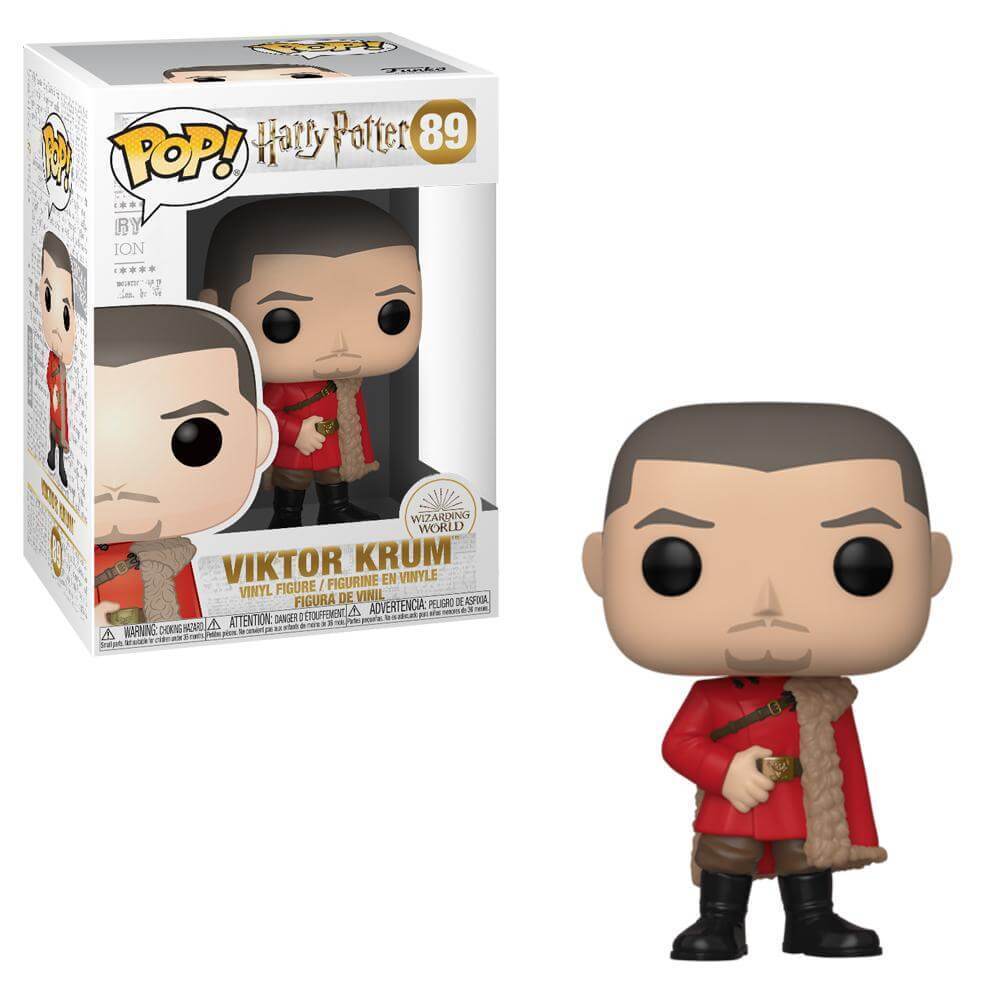 Funko Pop! Harry Potter Viktor Krum Yule Ball figure from Shak's Pop Shop, featuring Krum in Yule Ball attire with detailed character design.