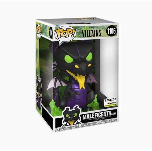 Jumbo: Disney Villains: 10" Maleficent Dragon (Glow) (Amazon Exclusive)