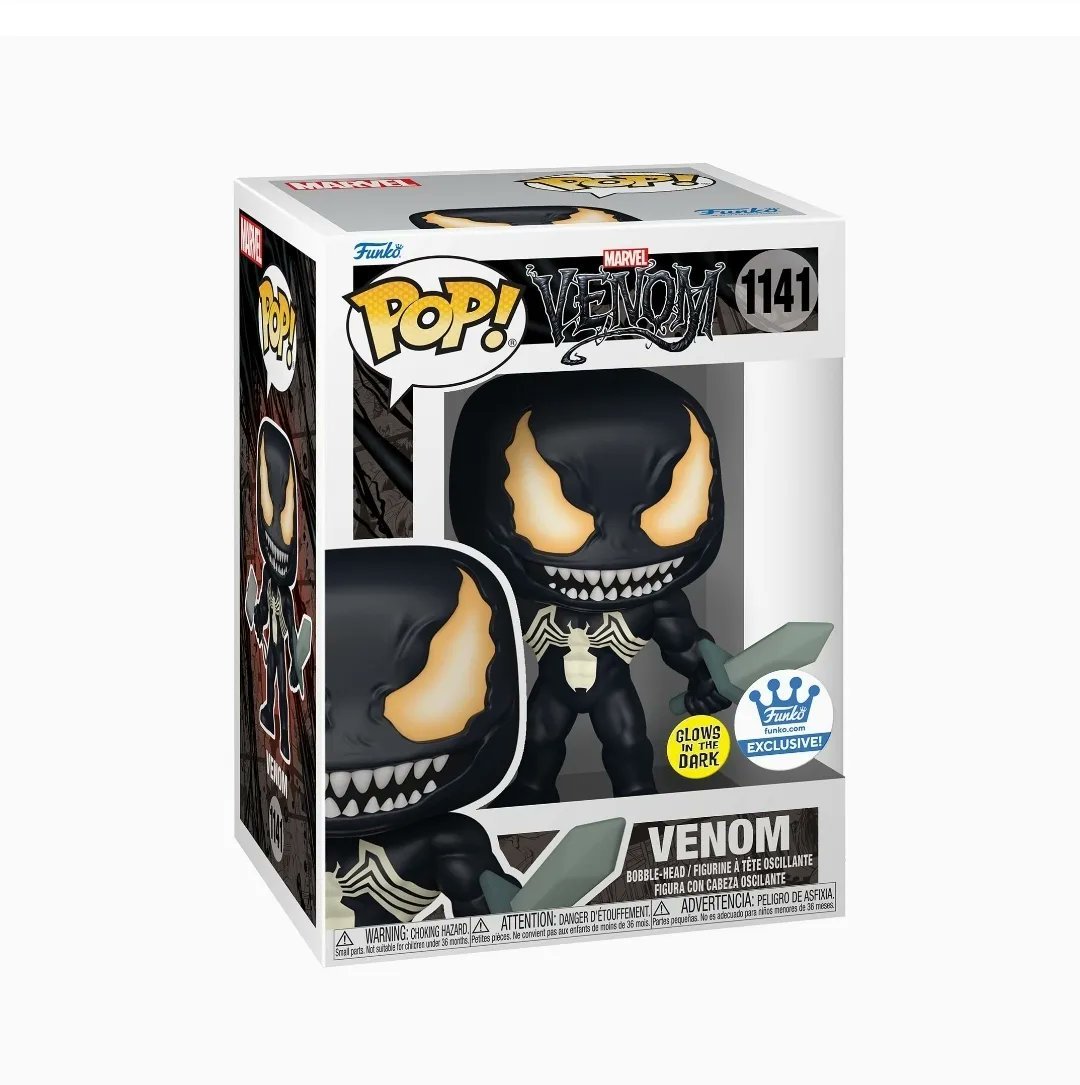 Funko Pop! Marvel: Venomized: Venom (Glow) (Funko Shop Exclusive)