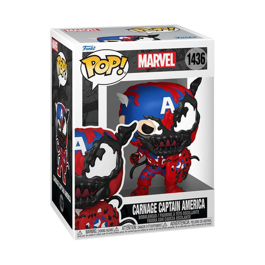 Funko Pop! Marvel: Carnage Captain America