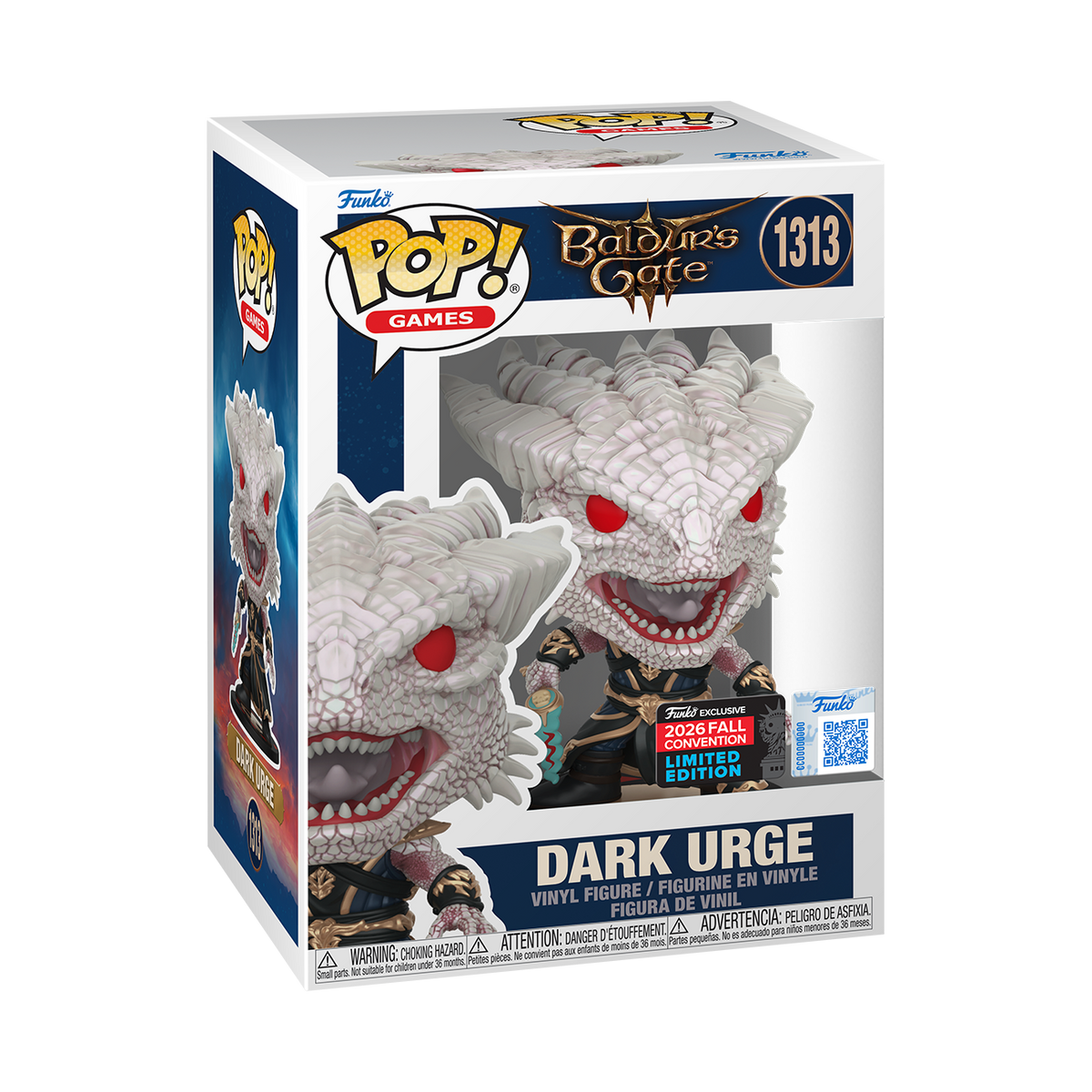 Funko Pop! Games: Baldurs Gate 3: Dark Urge (2026 Fall Convention Shared Exclusive)
