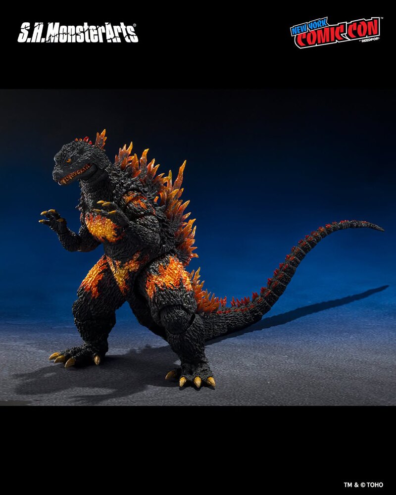 S.H.MonsterArts Burning Millennium Godzilla (2026 NYCC Exclusive)
