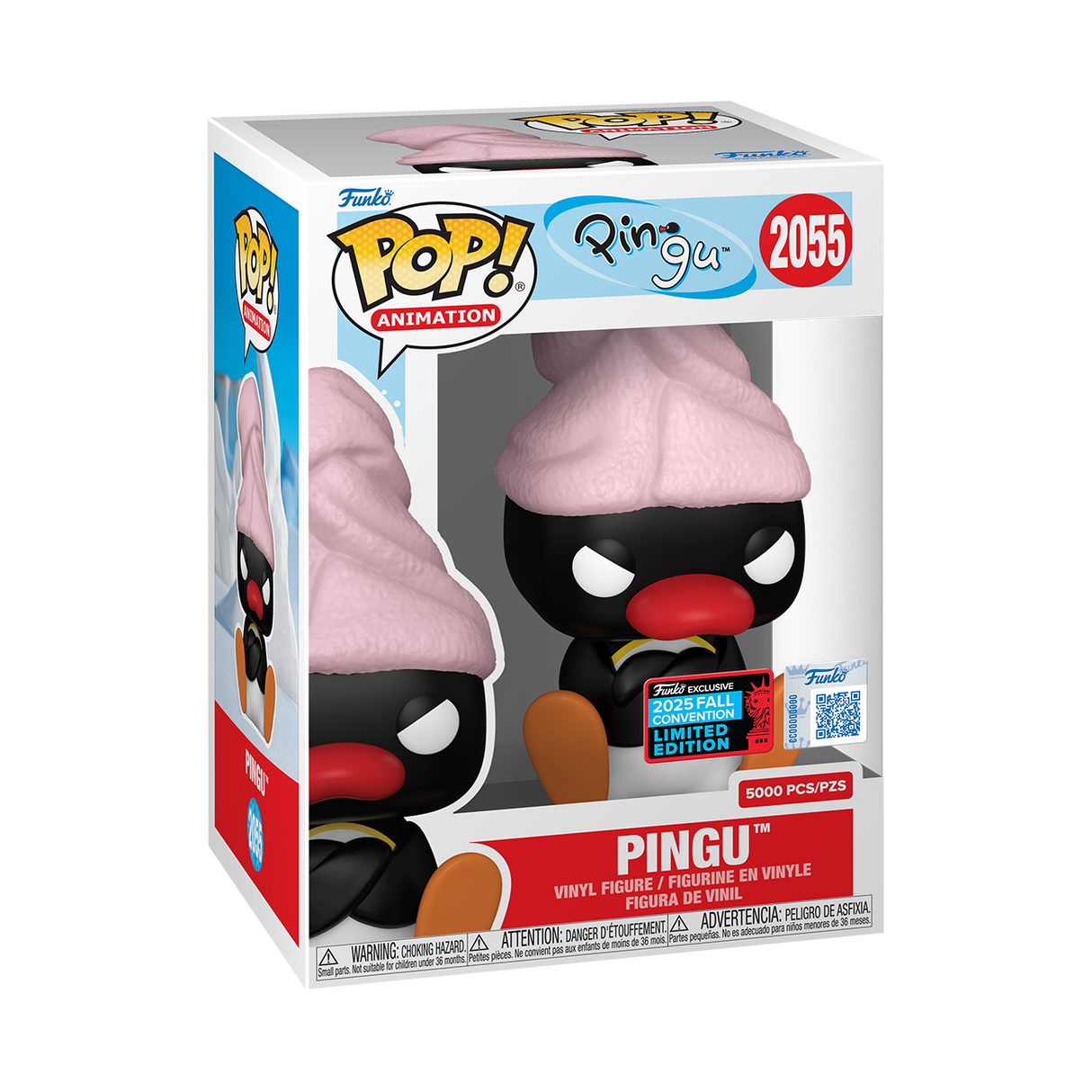 Funko Pop! Animation: Pingu (LE 5,000) (2025 Fall Convention Shared Exclusive)