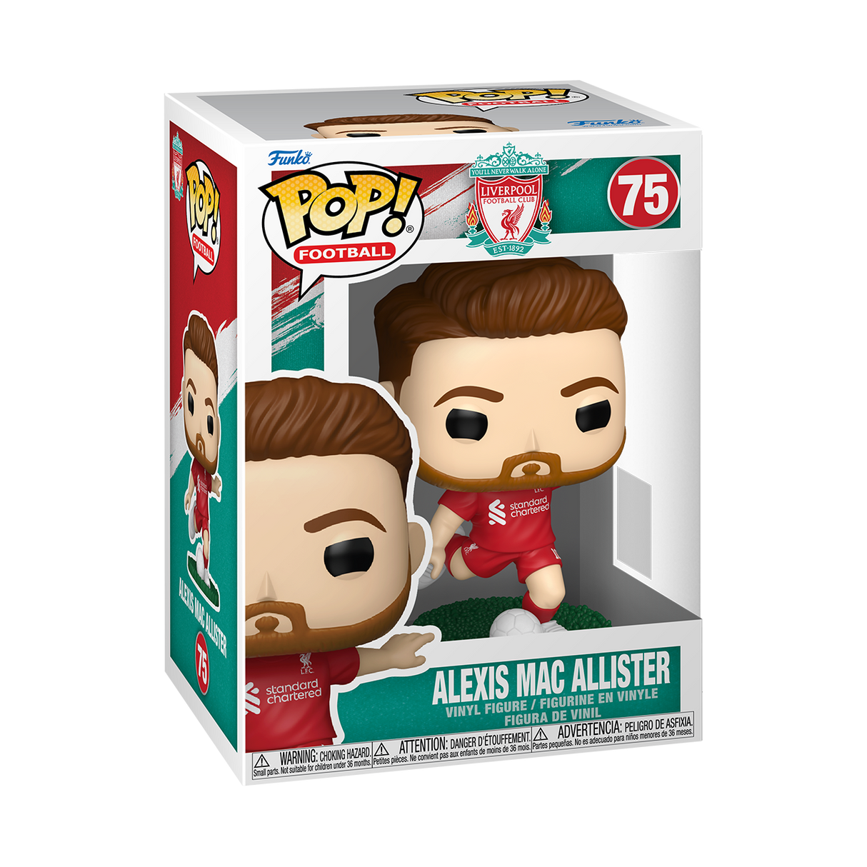 Funko Pop! Football: Liverpool Football Club: Alexis Mac Allister