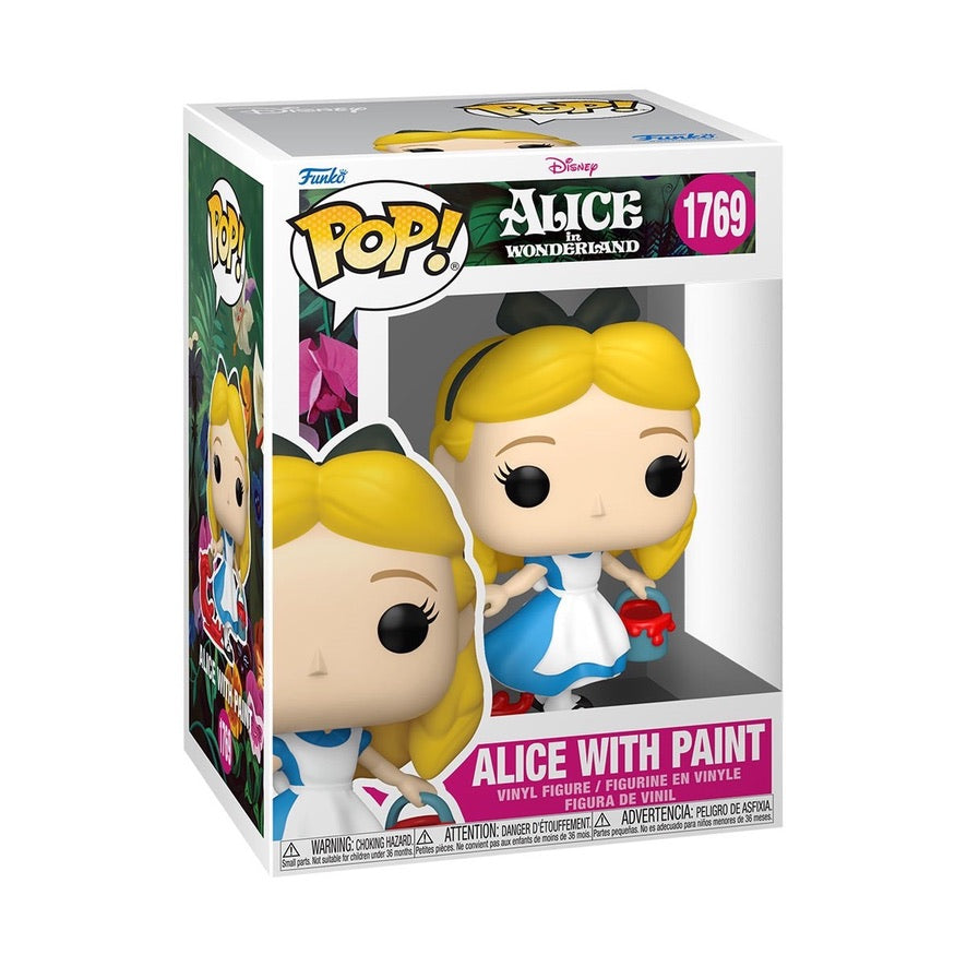 Funko Pop! Disney: Alice in Wonderland: Alice with Paint