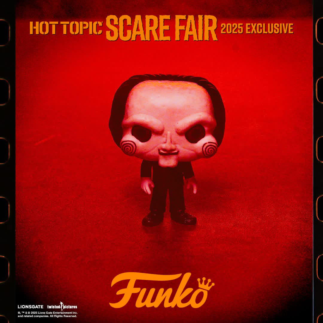 Funko Pop! Movies: Saw: Billy the Puppet (2025 Scare Fair Exclusive)
