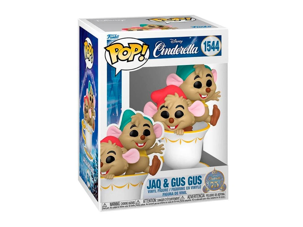 Funko Pop! Disney: Cinderella: Jaq & Gus Gus (Box Imperfection)