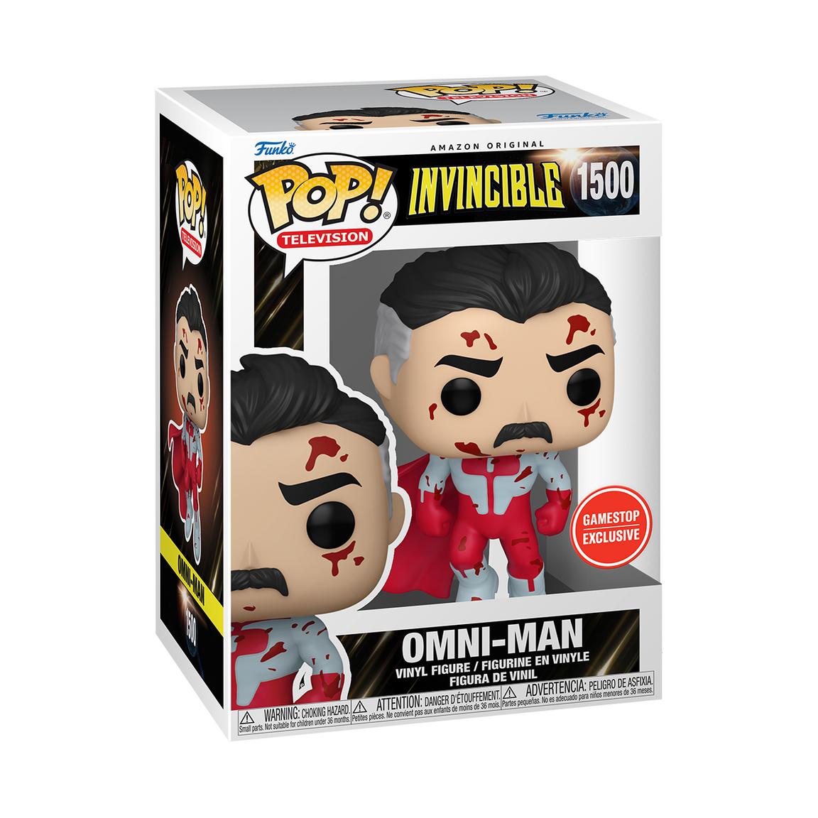 Funko Pop! Television: Invincible: Omni-Man (Bloody) (GameStop Exclusive) (Box Imperfection)