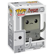 Funko Pop! figure of BMO Noire from Adventure Time, featuring a stylized cartoon character with a detailed box display.