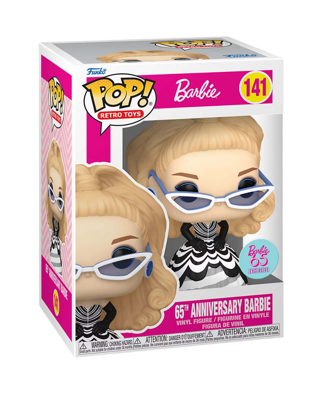 Funko Pop! Retro Toys: Barbie: 65th Anniversary Barbie (Barbie 65th Exclusive)