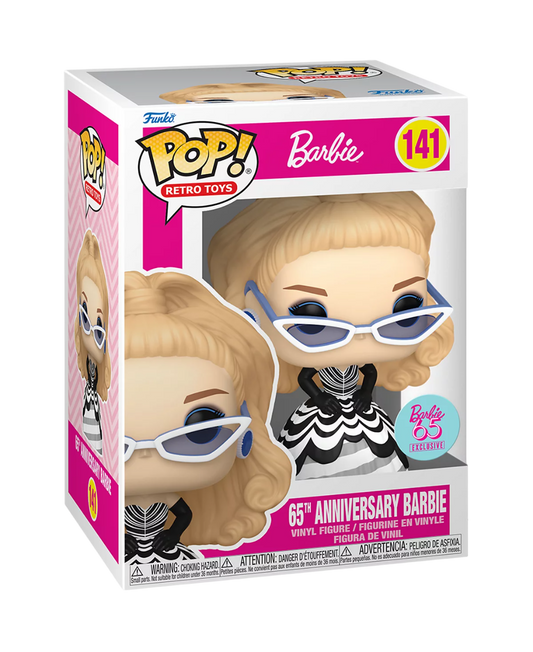 Funko Pop! Retro Toys: Barbie: 65th Anniversary Barbie (Barbie 65th Exclusive)