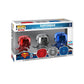 Funko Pop! Heroes: Justice League: Superman (Chrome 3-Pack) (2018 Fall Convention Exclusive)