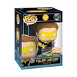 Funko Pop! Heroes DC Super Heroes Yellow Lantern figure, collectible vinyl toy with vibrant yellow costume and lantern symbol.