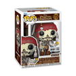 Funko Pop! Disney Pirates of the Caribbean Jack Sparrow Skeleton figure from the Funko Royalty Edition, featuring detailed skeleton design.