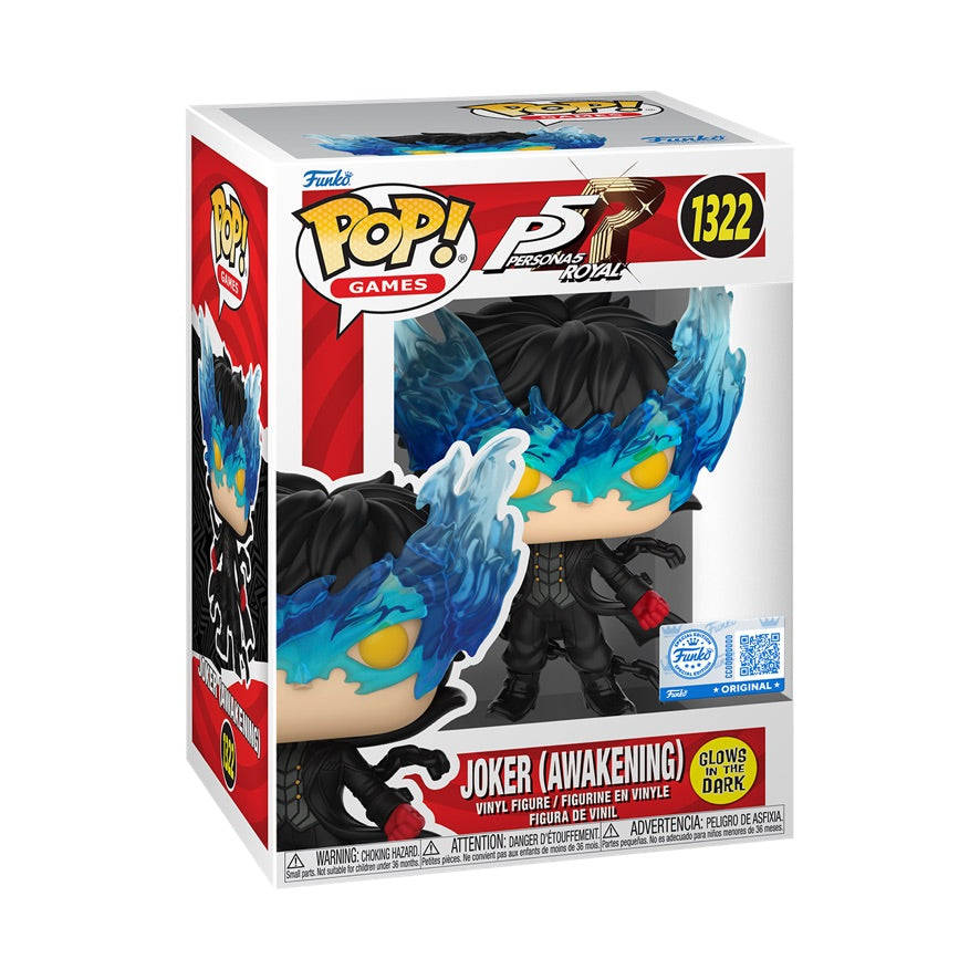 Funko Pop! Games: Persona 5 Royal: Joker (Awakening) (Glow) (GameStop Exclusive)