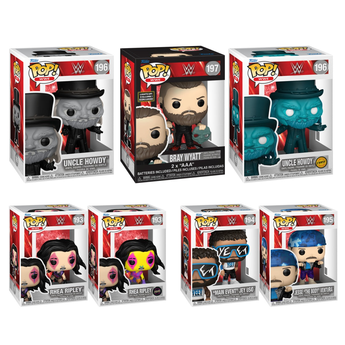 Funko Pop! WWE: 7 Pop Bundle