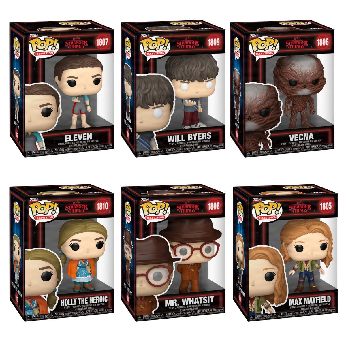 FUNKO ストレンジャーシングス ファーストシーズン フィギュア 6体セット