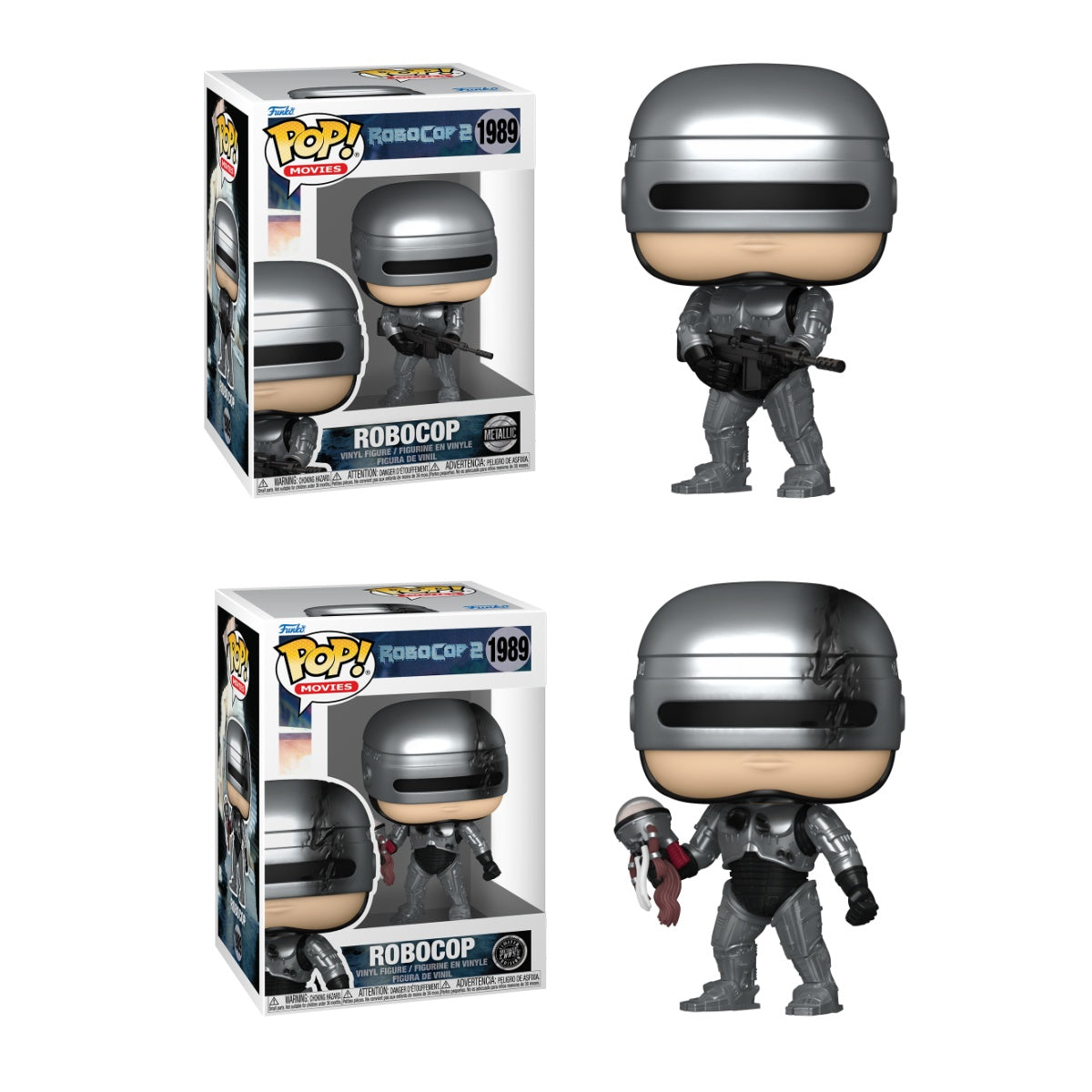 Funko Pop! Movies: Robocop 2: Robocop (Metallic)