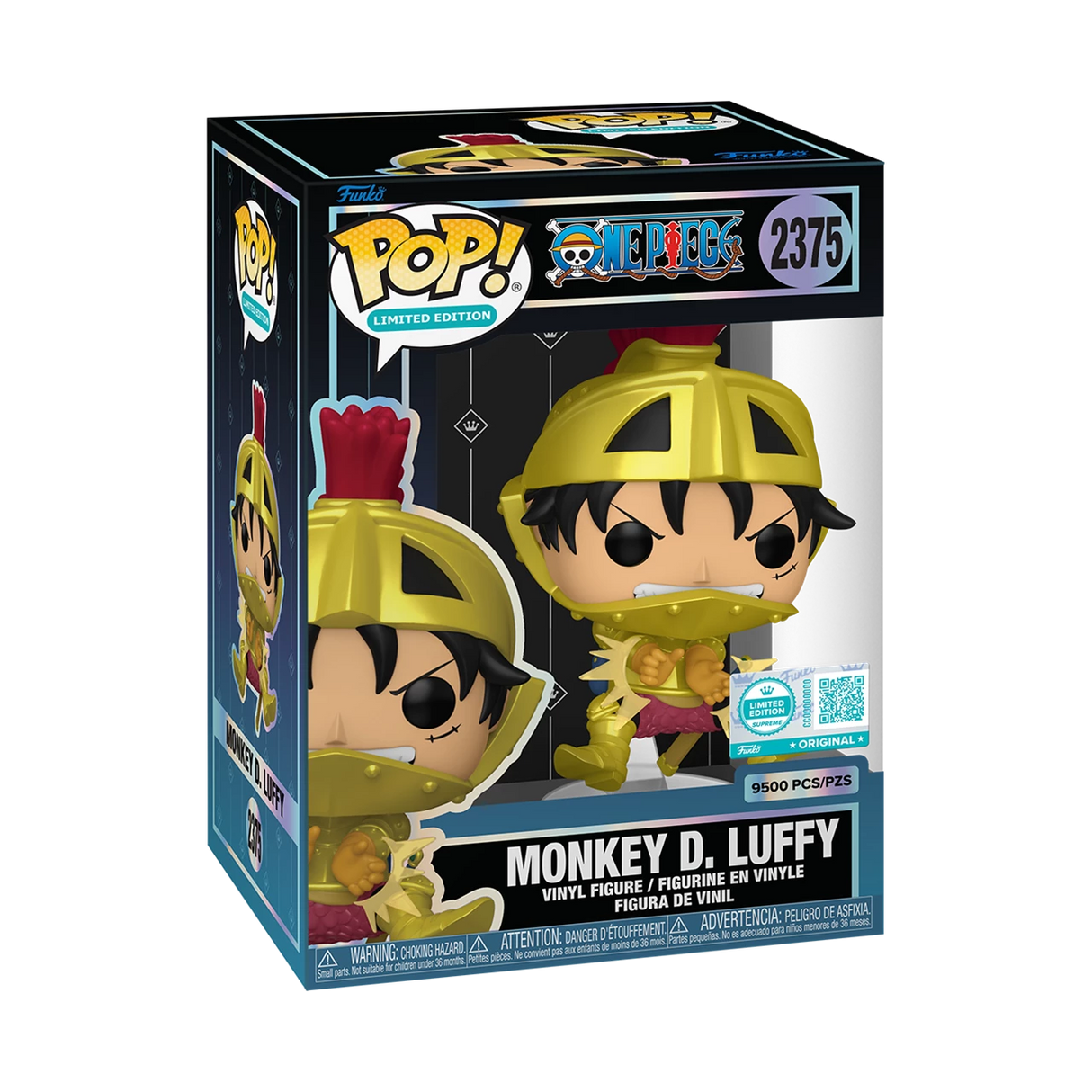 Funko Pop! Monkey D. Luffy from One Piece Thriller Bark arc, limited edition collectible toy by Shak's Pop Shop.
