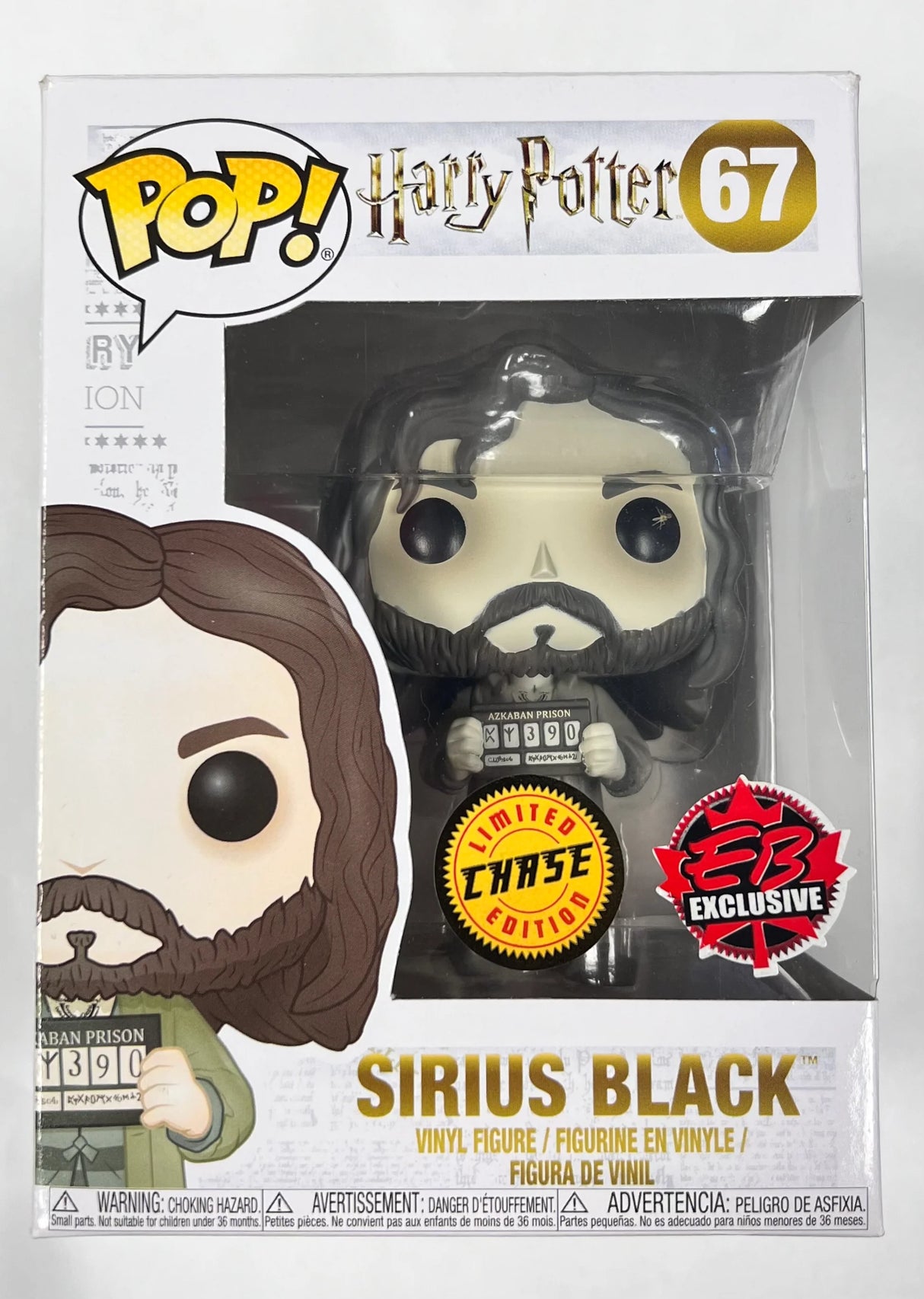 Funko! Harry Potter: Sirius Black (Prisoner) (Chase) (EB Games Exclusive)