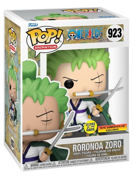 Funko Pop! Animation: One Piece: Roronoa Zora (GITD) (Box Warehouse Exclusive)