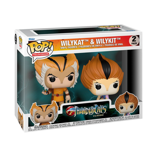 Funko Pop! Television: Thundercats: Wilykat & Wilykit