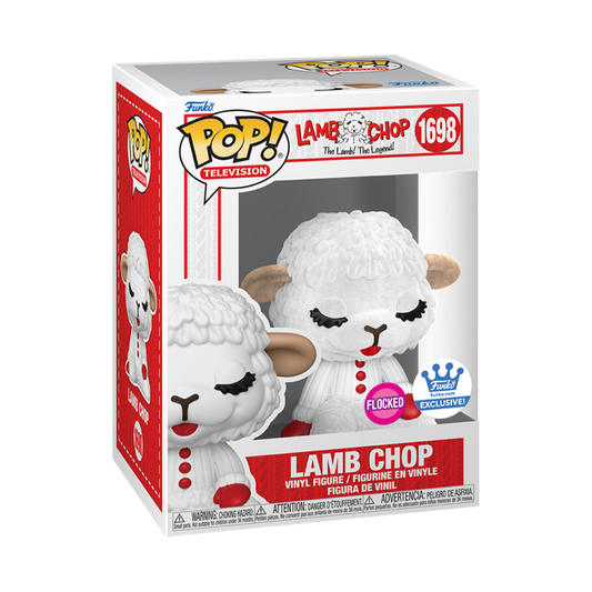 Funko Pop! Television: Lamb Chop (Flocked) (Funko Shop Exclusive)