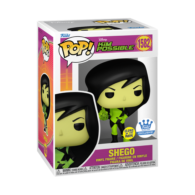 Funko Pop! Disney: Kim Possible: Shego (Glow) (Funko Shop Exclusive)