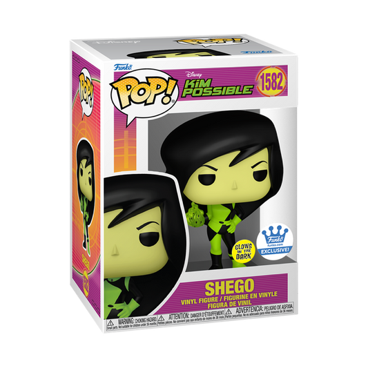 Funko Pop! Disney: Kim Possible: Shego (Glow) (Funko Shop Exclusive)