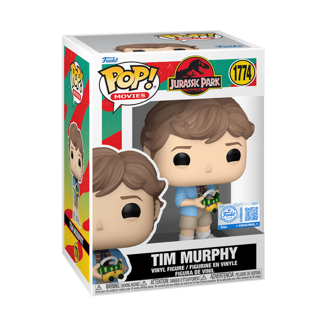 Funko Pop! Movies: Jurassic Park: Tim Murphy (Target