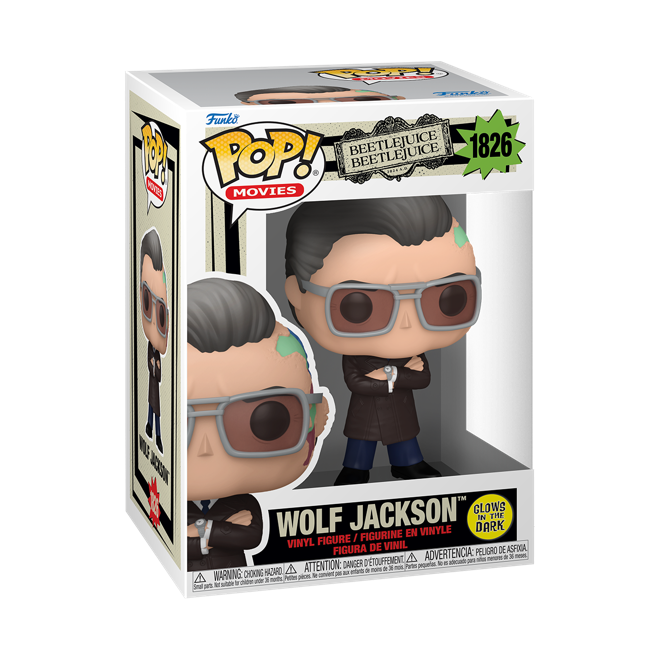 Funko Pop! Movies: Beetlejuice Beetlejuice: Wolf Jackson (Glow)