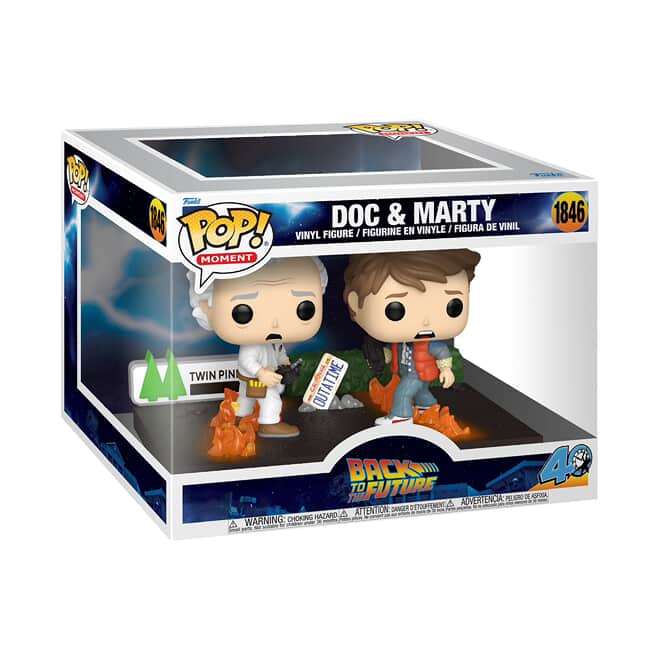 Funko Pop! Moment: Back to the Future: Doc and Marty