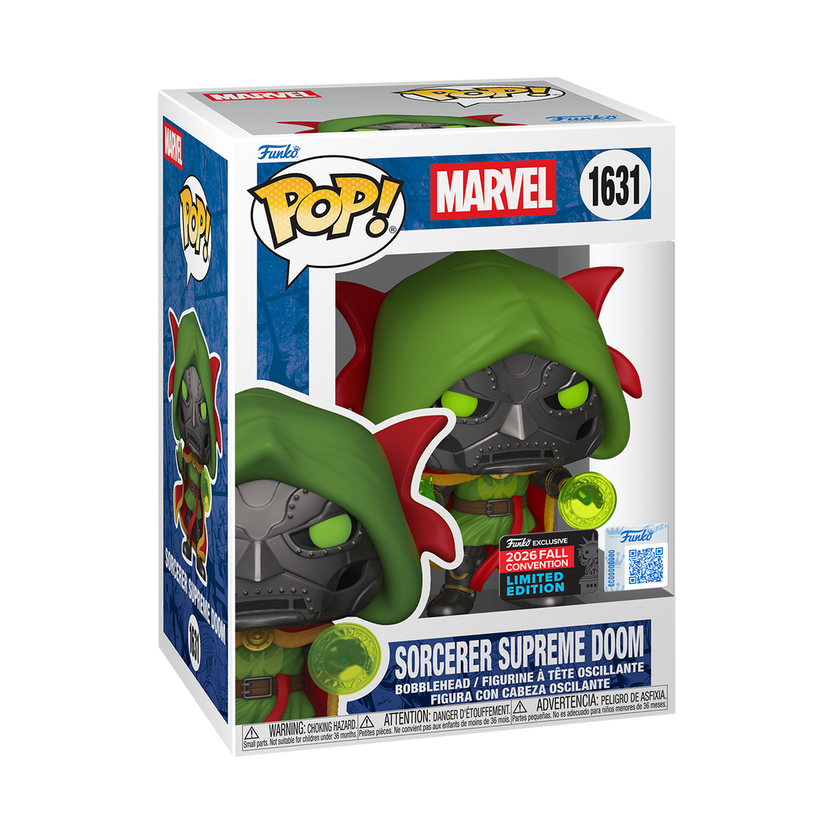 Funko Pop! Marvel: Sorcerer Supreme Doom (2026 Fall Convention Shared Exclusive)