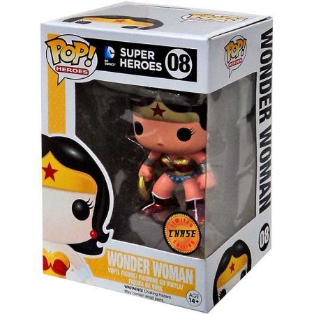 Funko Pop! Heroes: DC Super Heroes: Wonder Woman (Chase) (Box Imperfection)