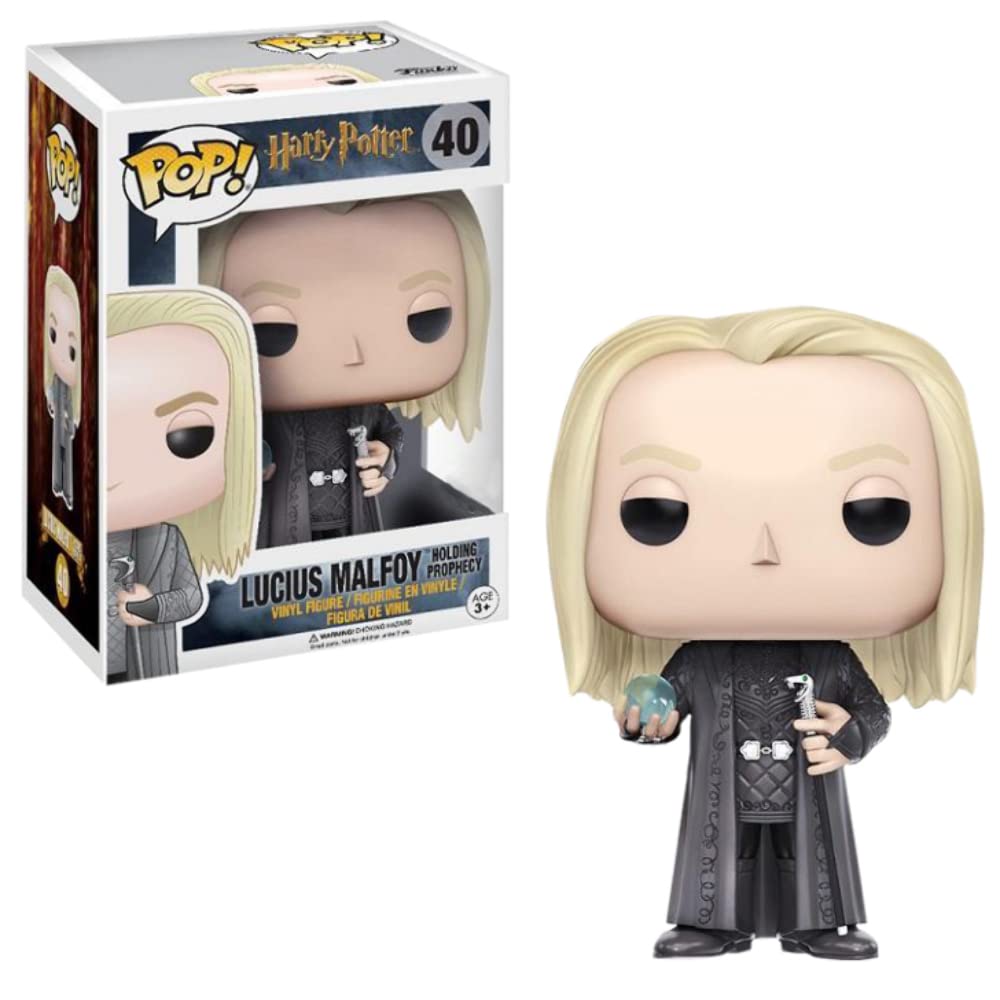 Funko Pop! Harry Potter: Lucius Malfoy (Holding Prophecy) (Box Imperfection)